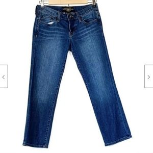 Lucky Brand Sweet N Crop Denim Jeans 0 25 Medium